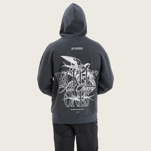 Load image into Gallery viewer, Kiss Chacey Lark Relaxed Hoodie - Pigment Asphalt