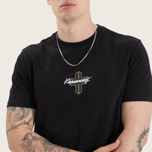 Load image into Gallery viewer, Kiss Chacey Prudheo Dual Curved Tee - Jet Black