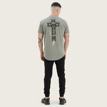 Load image into Gallery viewer, Kiss Chacey Brook Dual Curved Tee - Pigment Khaki