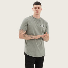 Load image into Gallery viewer, Kiss Chacey Brook Dual Curved Tee - Pigment Khaki