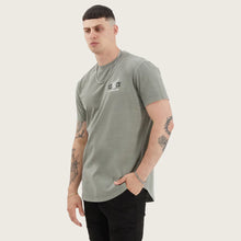 Load image into Gallery viewer, Kiss Chacey Brook Dual Curved Tee - Pigment Khaki