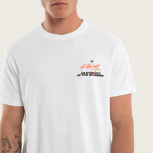 Load image into Gallery viewer, Kiss Chacey Prodigy Curved Tee - White