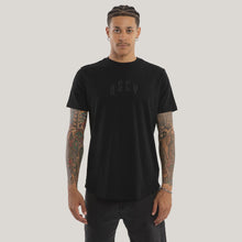 Load image into Gallery viewer, Kiss Chacey Trapped Dual Curved Tee - Jet Black