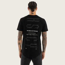Load image into Gallery viewer, Kiss Chacey Trapped Dual Curved Tee - Jet Black