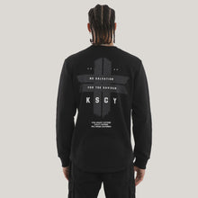 Load image into Gallery viewer, Kiss Chacey Salvation Dual Curved Sweater - Jet Black