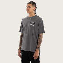 Load image into Gallery viewer, Kiss Chacey Chrome Relaxed Tee - Pigment Charcoal