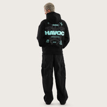 Load image into Gallery viewer, Kiss Chacey Despair Oversized Hoodie - Anthracite Black