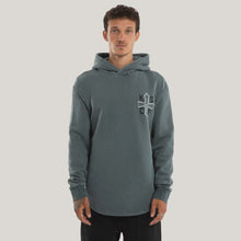 Load image into Gallery viewer, Kiss Chacey Tension Dual Curved Hoodie - Pigment Stormy Weather