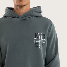 Load image into Gallery viewer, Kiss Chacey Tension Dual Curved Hoodie - Pigment Stormy Weather