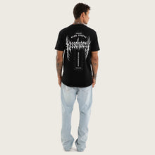 Load image into Gallery viewer, Kiss Chacey Sustain Dual Curved Tee - Jet Black