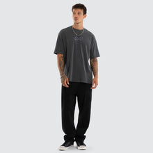 Load image into Gallery viewer, Kiss Chacey Collapse Box Fit Tee - Asphalt