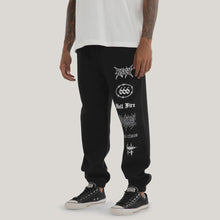 Load image into Gallery viewer, Kiss Chacey Cobalt Straight Trackpant - Jet Black