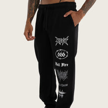 Load image into Gallery viewer, Kiss Chacey Cobalt Straight Trackpant - Jet Black