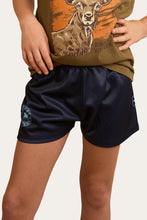 Load image into Gallery viewer, Ringers Western Kids Footy Short - Navy