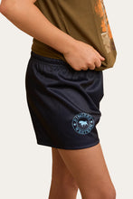 Load image into Gallery viewer, Ringers Western Kids Footy Short - Navy