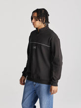 Load image into Gallery viewer, Lee Pipeline Half Zip Fleece - Black Contrast