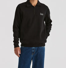 Load image into Gallery viewer, Lee Collar Fleece Sweat - Black