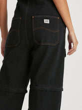 Load image into Gallery viewer, Lee Zip-Off Cargo Overall - Hollaback Black