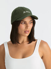 Load image into Gallery viewer, Lee Denim Script Cap - Mulberry