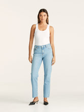 Load image into Gallery viewer, Lee Mid Slim Straight Jean - Lafayette Blue