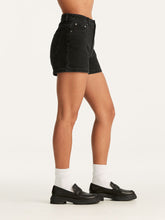 Load image into Gallery viewer, Lee High Relaxed Short - Dusted Black
