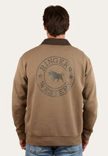 Load image into Gallery viewer, Ringers Western Lachlan Mens 1/4 Zip Crew - Mushroom