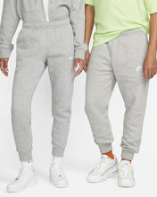 Load image into Gallery viewer, Nike Sportswear Club Fleece Jogger Trackpant - Dark Grey Heather/Matte Silver/White