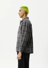 Load image into Gallery viewer, Afends Position Flannel Shirt - Black