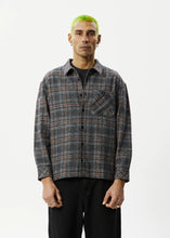 Load image into Gallery viewer, Afends Position Flannel Shirt - Black