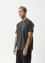 Load image into Gallery viewer, Afends Globalisation Boxy T-Shirt - Stone Black
