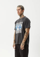 Load image into Gallery viewer, Afends Return Boxy T-Shirt - Stone Black
