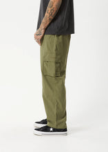 Load image into Gallery viewer, Afends Badlands Cargo Pant - Military