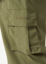 Load image into Gallery viewer, Afends Badlands Cargo Pant - Military