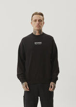 Load image into Gallery viewer, Afends Questions Crew Neck - Black