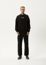 Load image into Gallery viewer, Afends Questions Crew Neck - Black