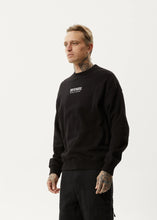 Load image into Gallery viewer, Afends Questions Crew Neck - Black
