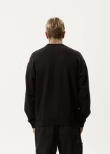 Load image into Gallery viewer, Afends Questions Crew Neck - Black
