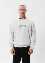 Load image into Gallery viewer, Afends Mens Mace Crew Neck Jumper - Grey Marle