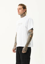 Load image into Gallery viewer, Afends Spinal Boxy Tee - White