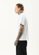 Load image into Gallery viewer, Afends Spinal Boxy Tee - White