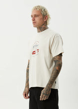 Load image into Gallery viewer, Afends Trayback Boxy Tee - Moonbeam