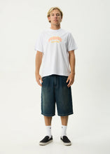 Load image into Gallery viewer, Afends Flame On Boxy Tee - White