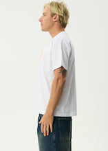 Load image into Gallery viewer, Afends Flame On Boxy Tee - White