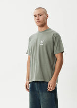 Load image into Gallery viewer, Afends Skeletor Boxy Washed Tee - Washed Sycamore