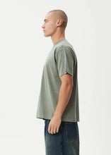 Load image into Gallery viewer, Afends Skeletor Boxy Washed Tee - Washed Sycamore