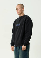 Load image into Gallery viewer, Afends Temporal Heavyweight Crew Neck - Stone Black