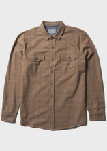 Load image into Gallery viewer, Vissla Creators Norte Eco L/S Flannel - Rubber