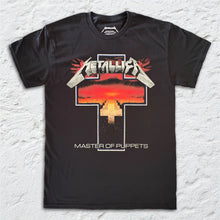 Load image into Gallery viewer, Metallica Master Of Puppets Master Cross T-Shirt - Black