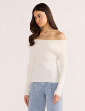 Load image into Gallery viewer, MINKPINK Zoe Off Shoulder Knit Top - Off-White