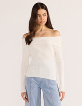 Load image into Gallery viewer, MINKPINK Zoe Off Shoulder Knit Top - Off-White